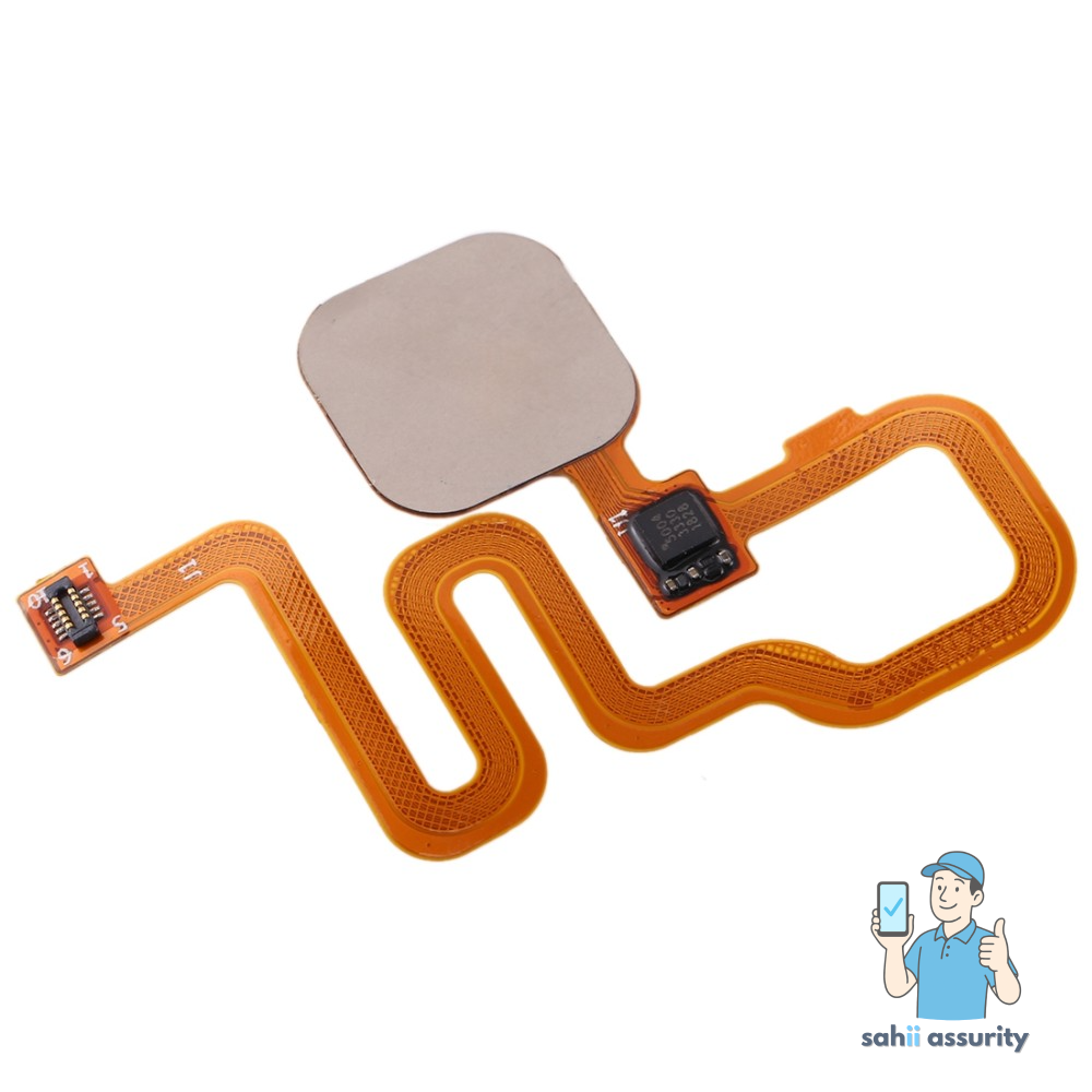Fingerprint Sensor with Flex Cable for Xiaomi Redmi Note 6 Pro Gold thumbnail